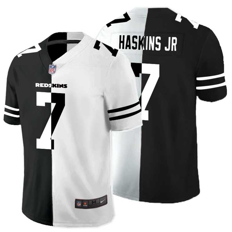 Nike Redskins 7 Dwayne Haskins Jr Black And White Split Vapor Untouchable Limited Jersey Dyin,We sell and wholesale Nike Redskins 7 Dwayne Haskins Jr Black And White Split Vapor Untouchable Limited Jersey Dyin on line form chian!